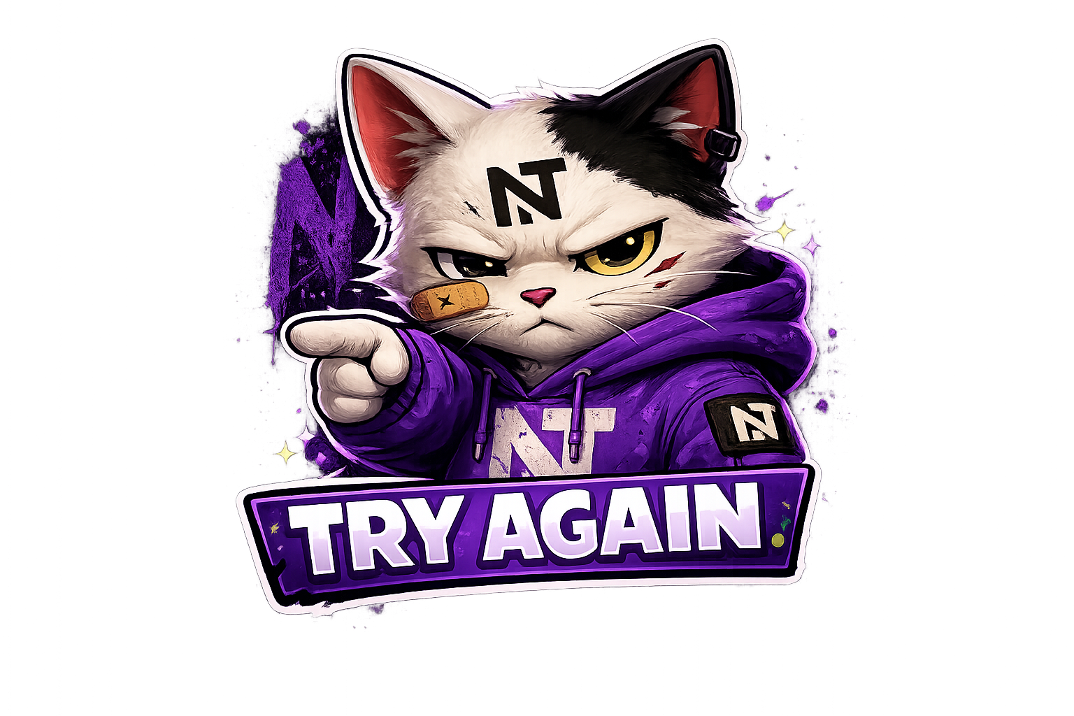 Try Again Nice TRY emote